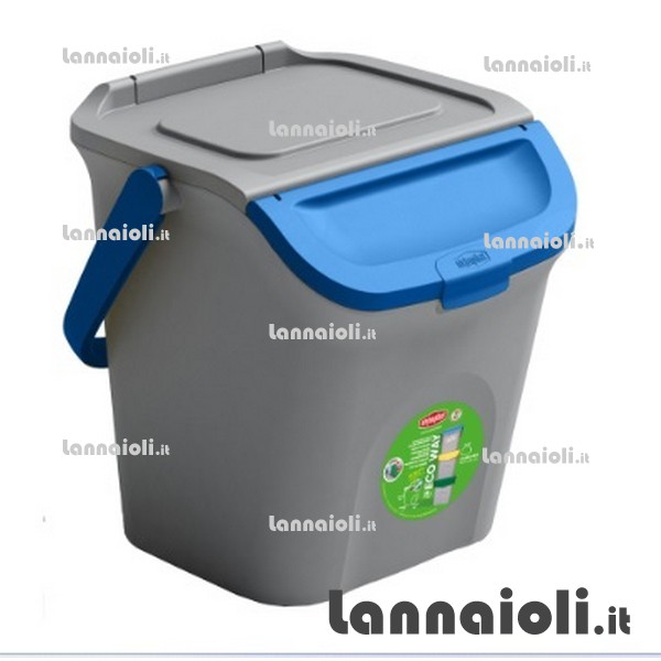 PATTUMIERA ECO WAY LT.28 SOVRAPP. stefanplast